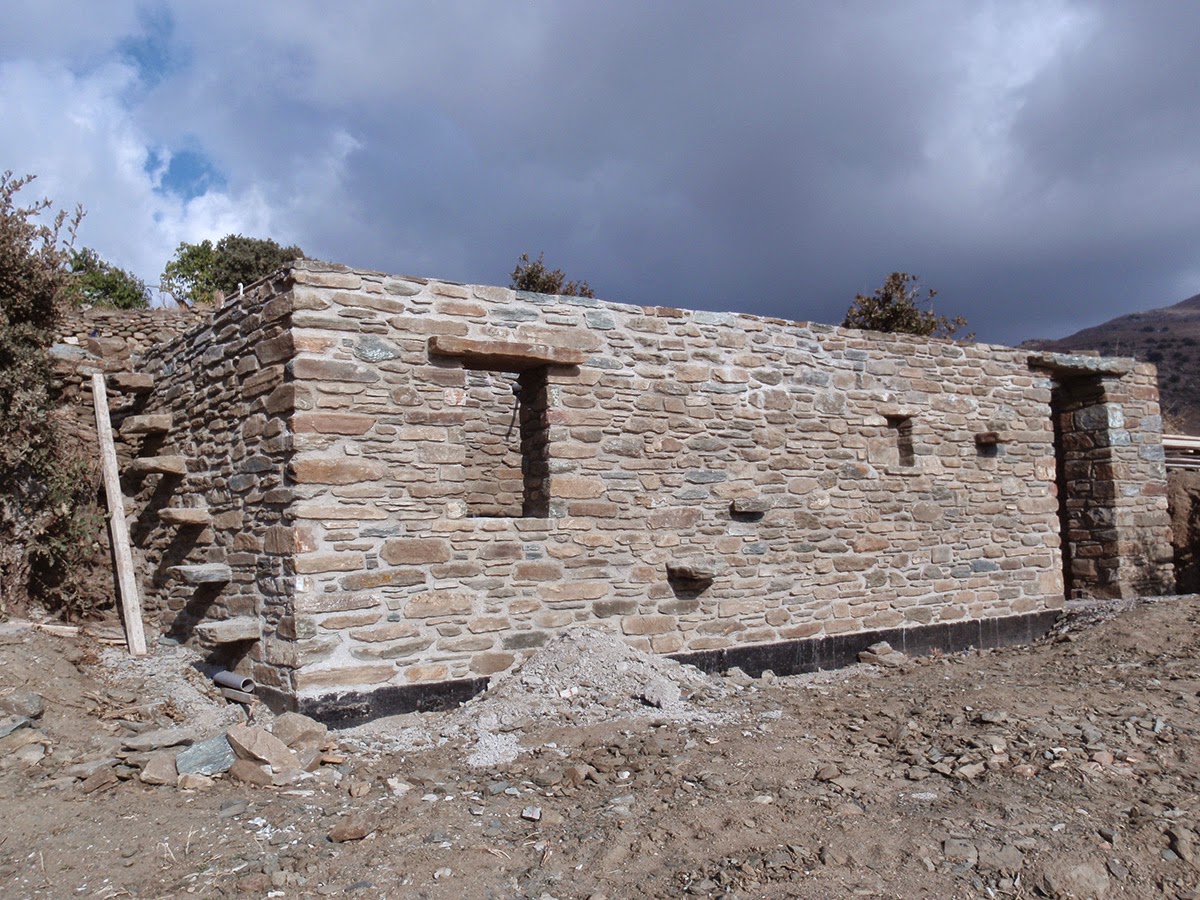 The utility house was up in 6 days!