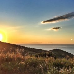 Tinos ecolodge sunrise
